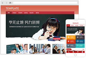 学校网站样板