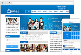 学校网站样板案例