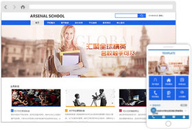 学校网站样板案例